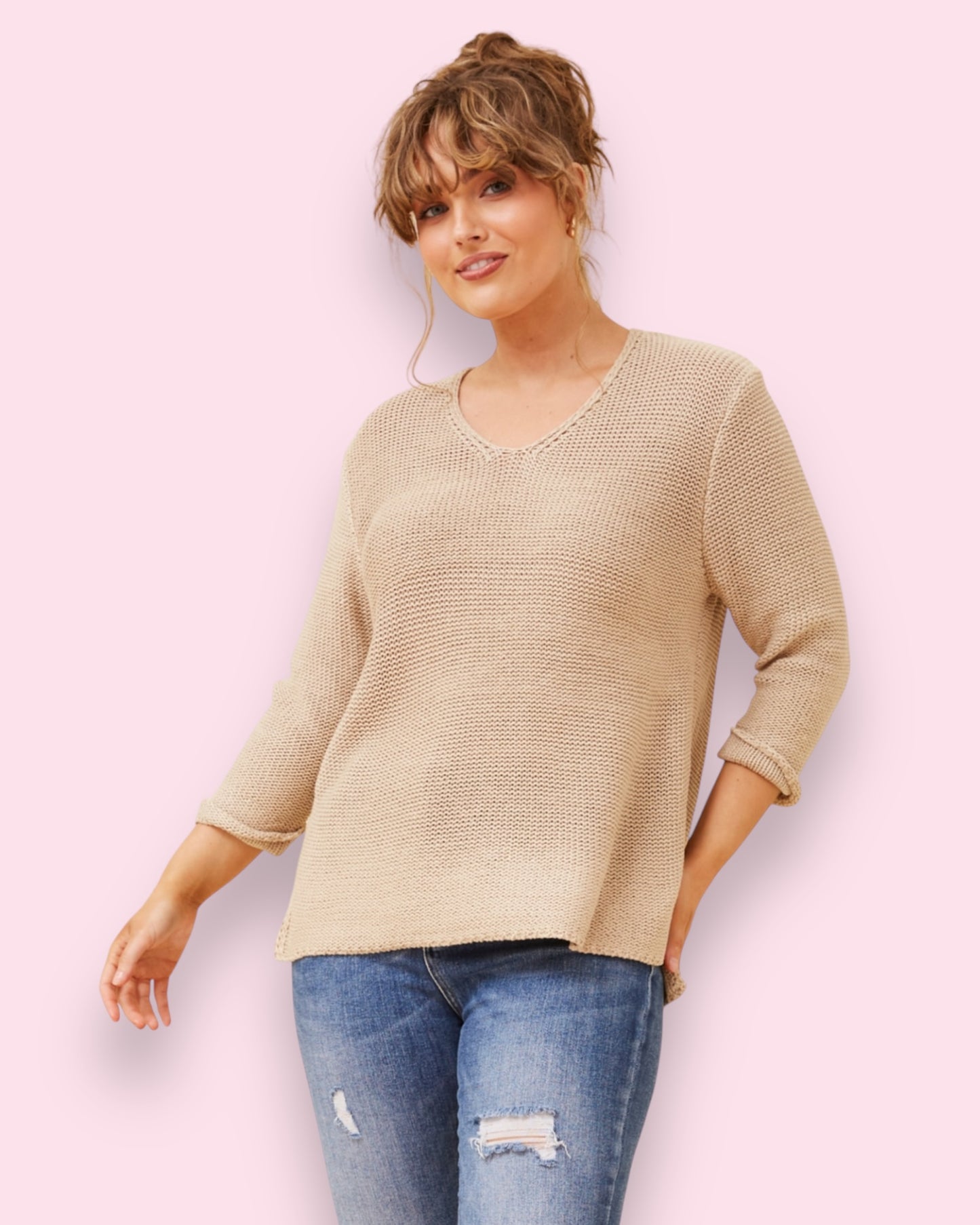 Maddie Knit - Nougat