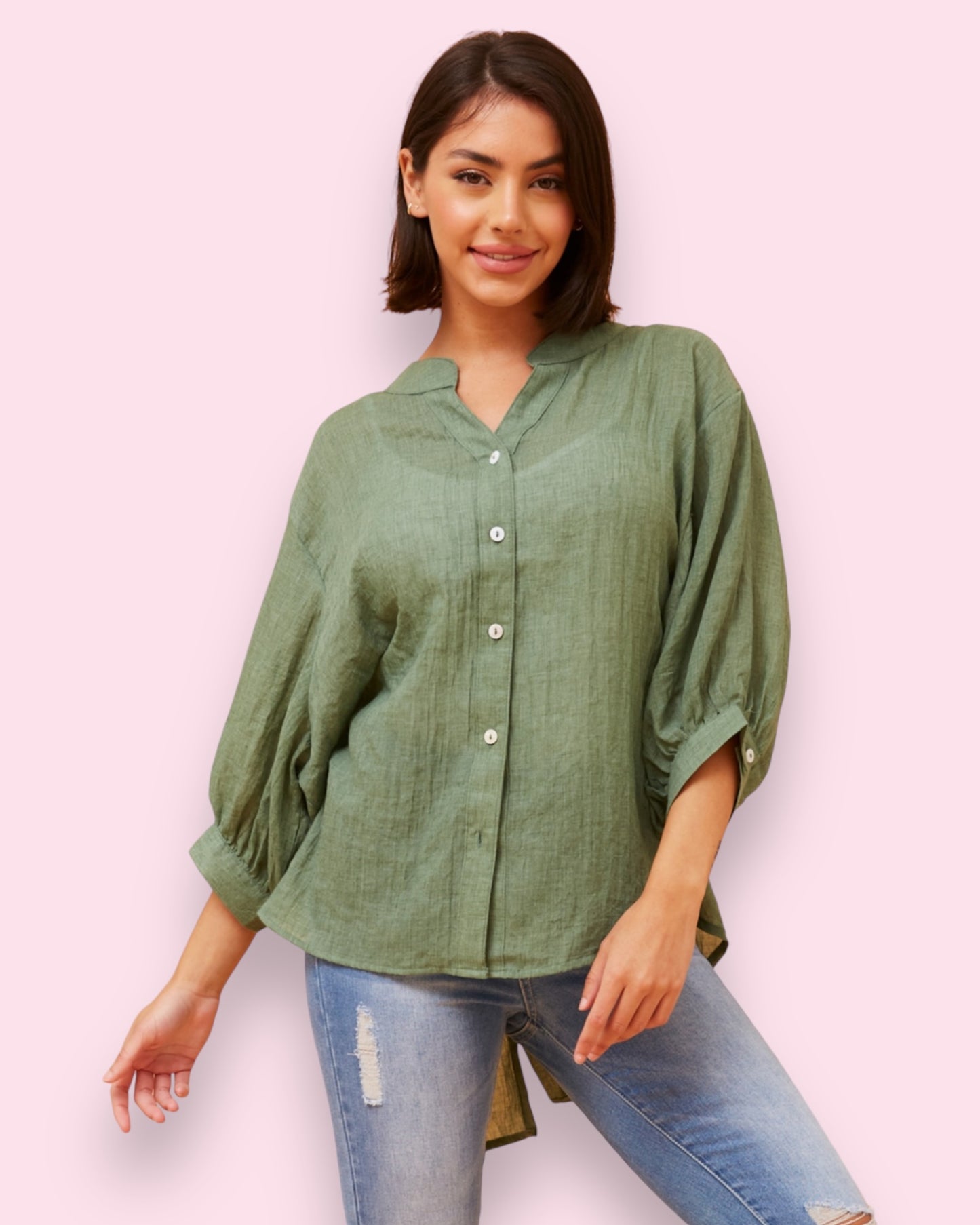 Mia Shirt - Green