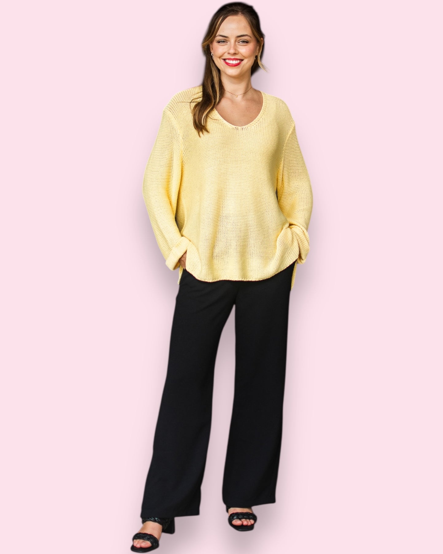 Maddie Knit - Baby Yellow