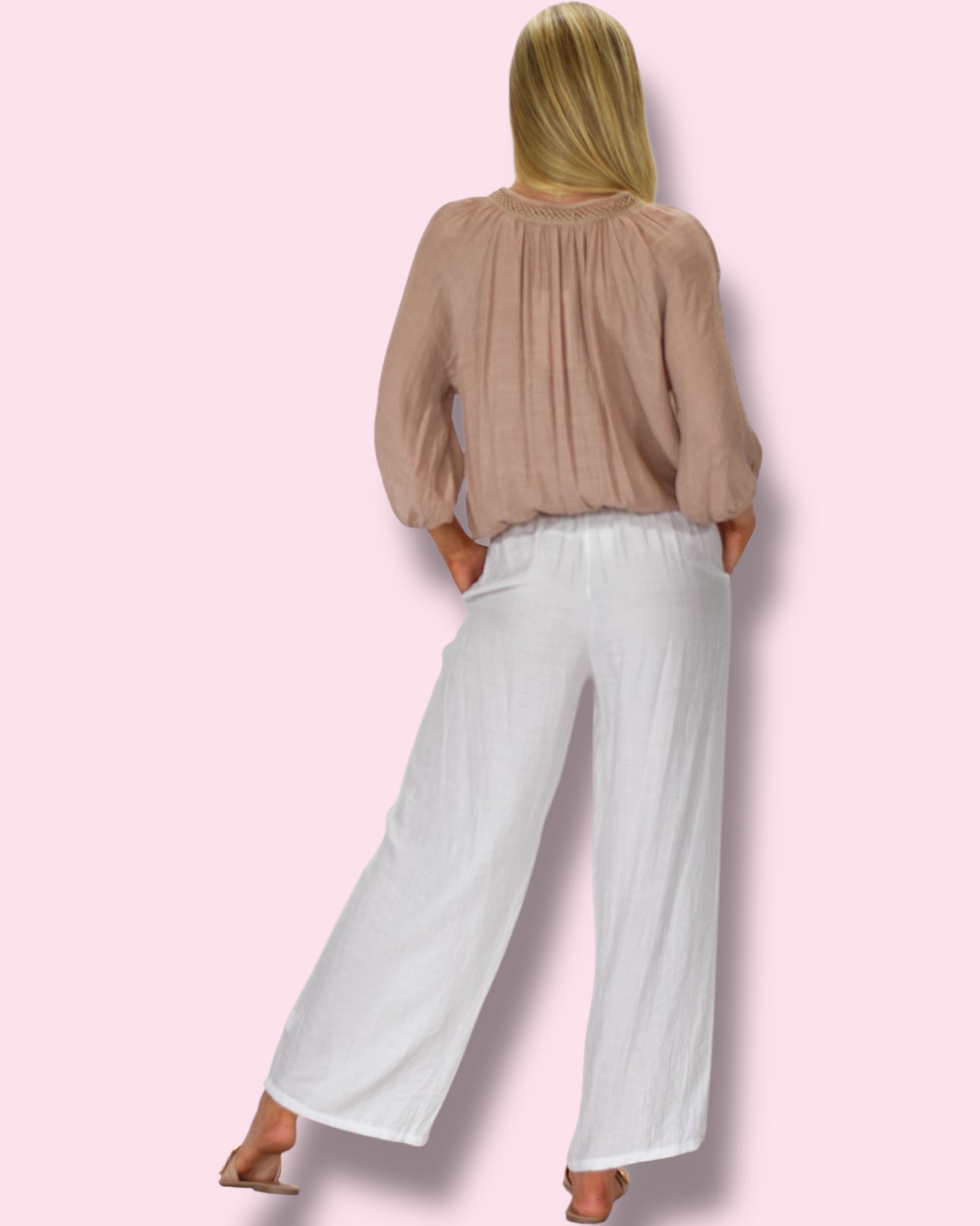 Noosa Pants - White