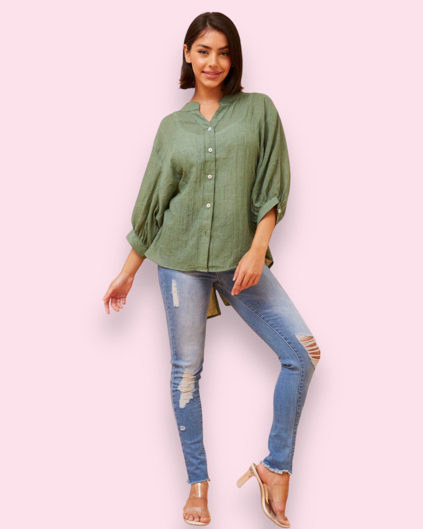 Mia Shirt - Green