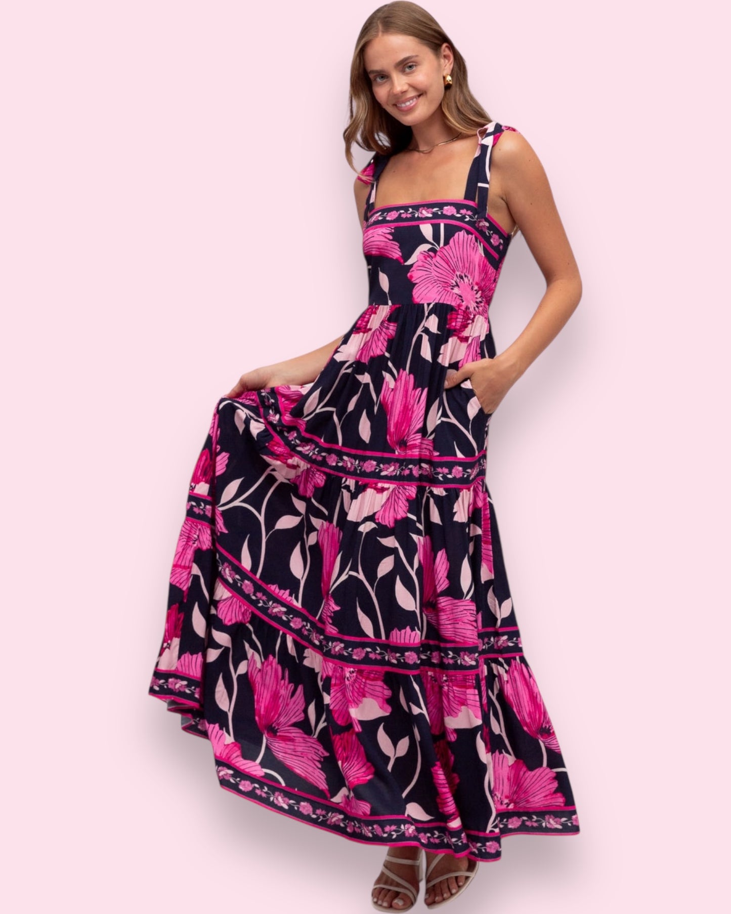 Hailee Sleeveless Maxi Dress