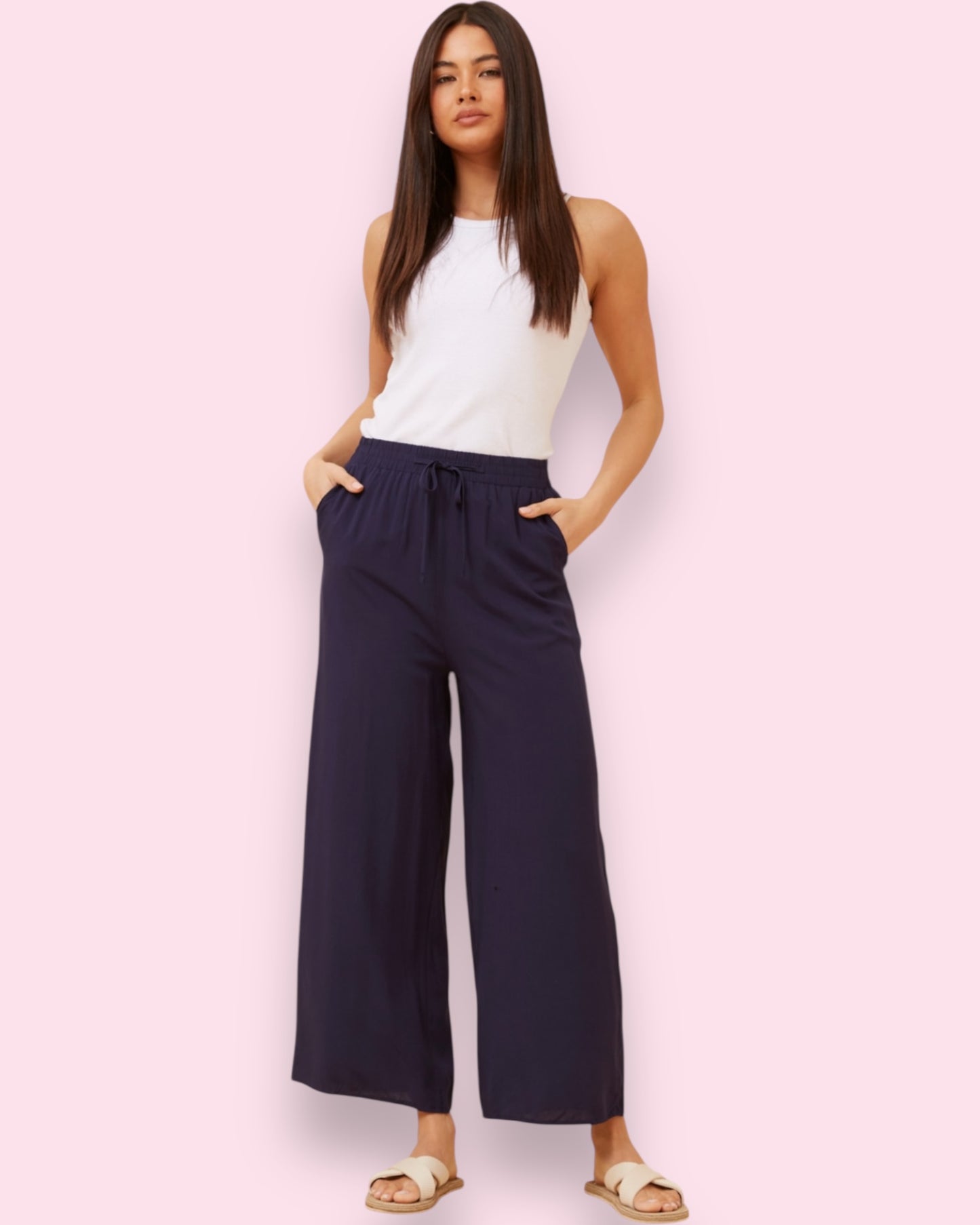 Genetta Pants - Navy