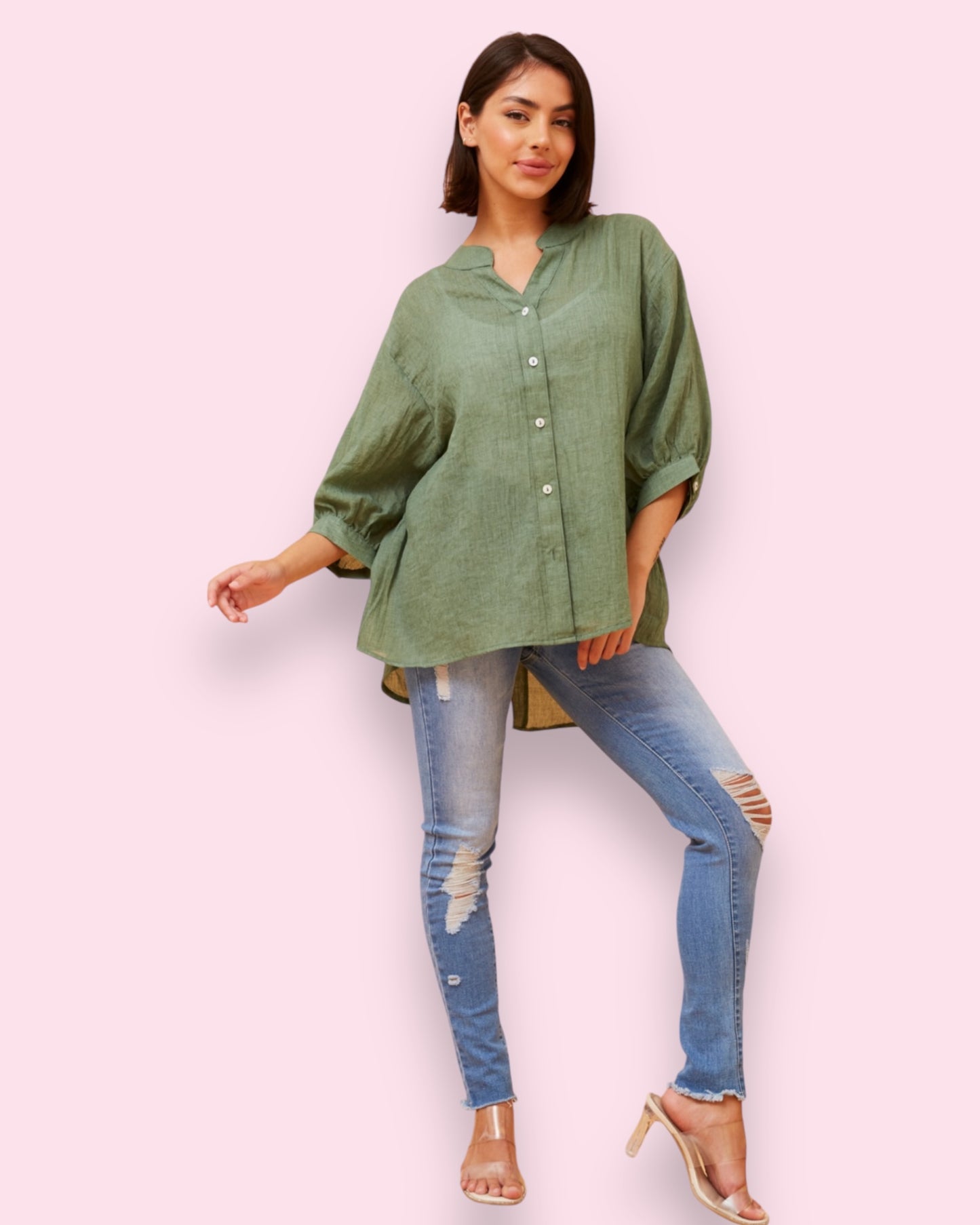 Mia Shirt - Green