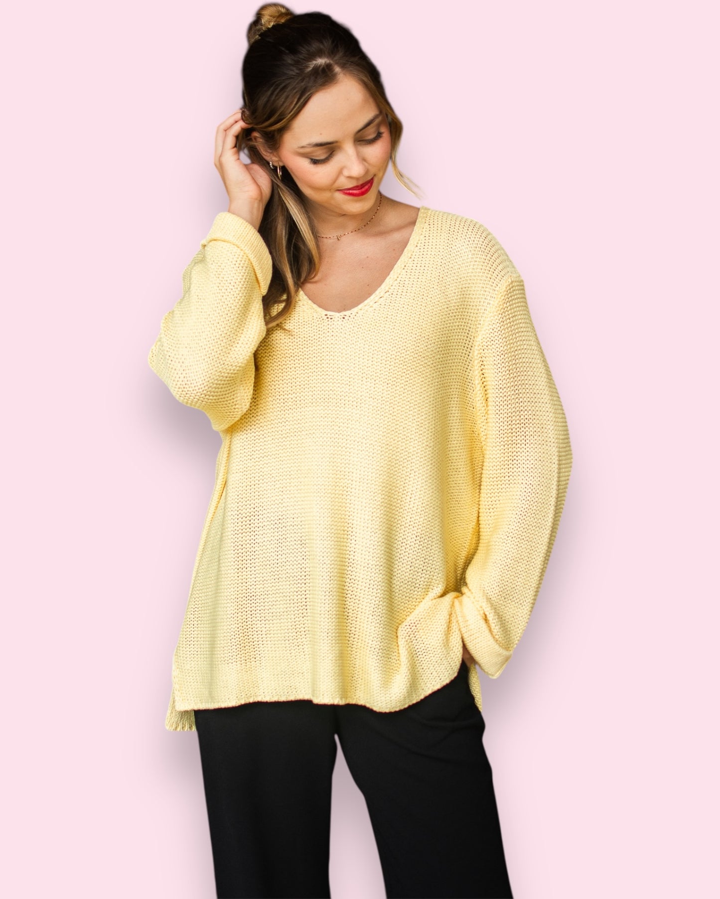 Maddie Knit - Baby Yellow