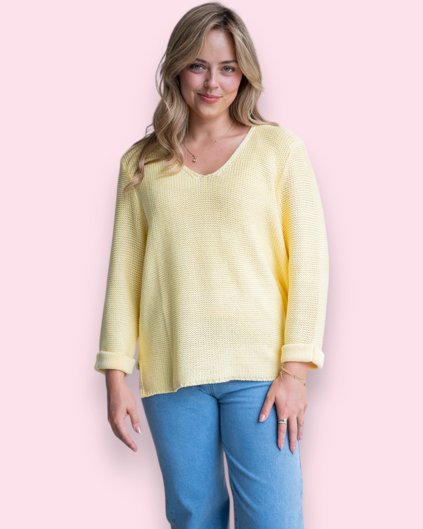 Maddie Knit - Baby Yellow