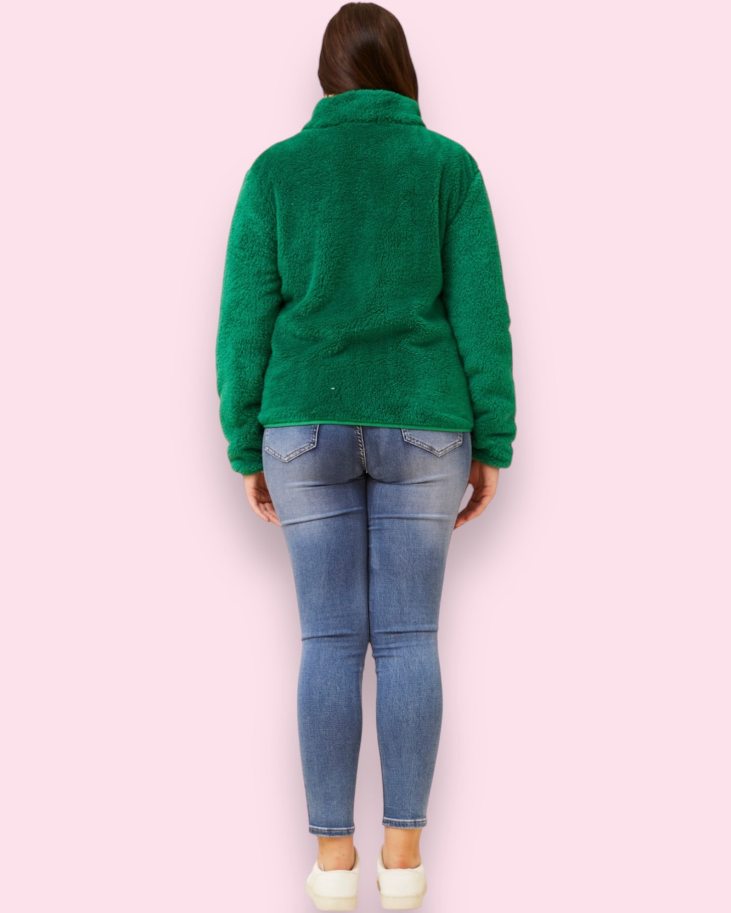 Teddy Fur Zip Jacket - Amazon