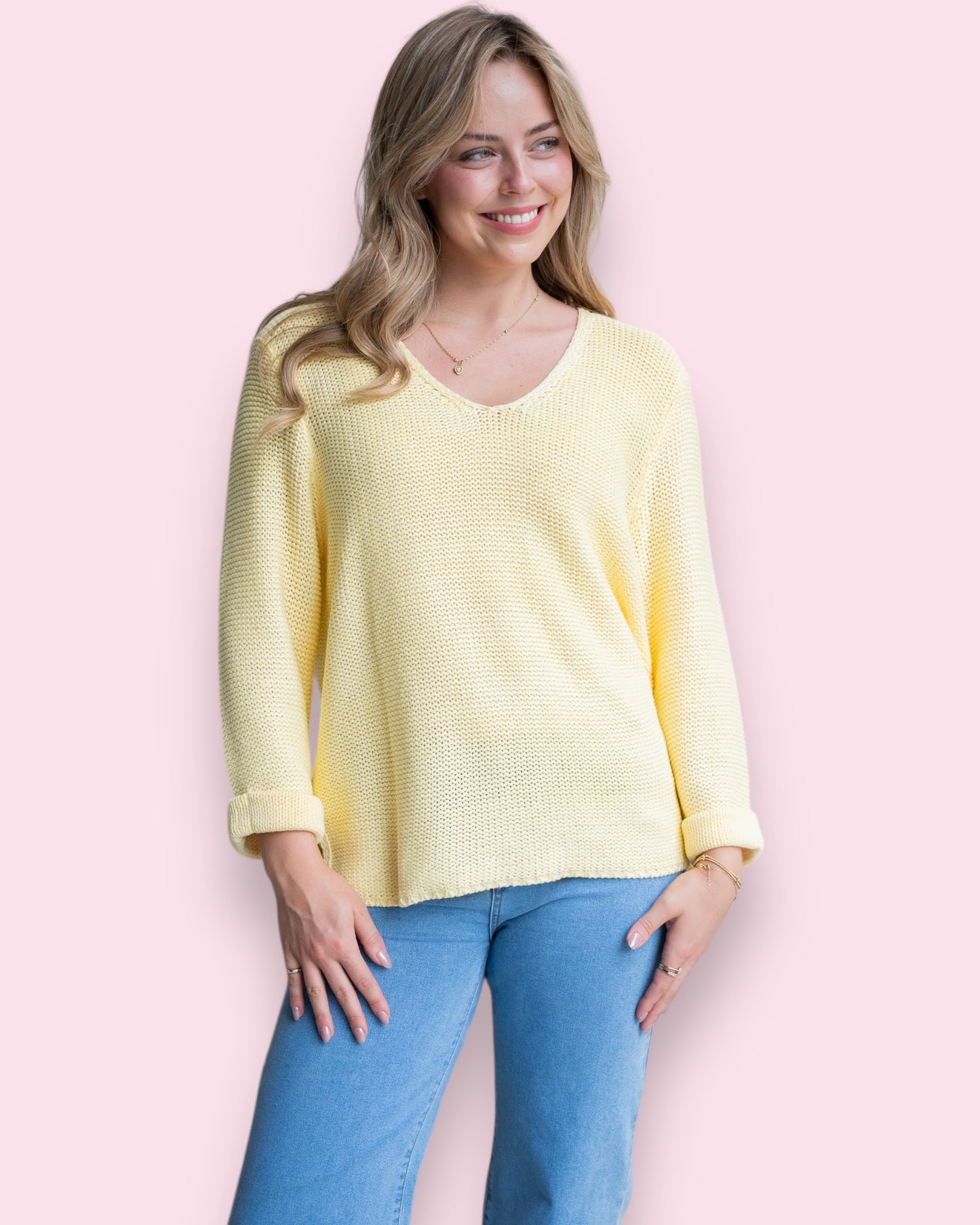 Maddie Knit - Baby Yellow