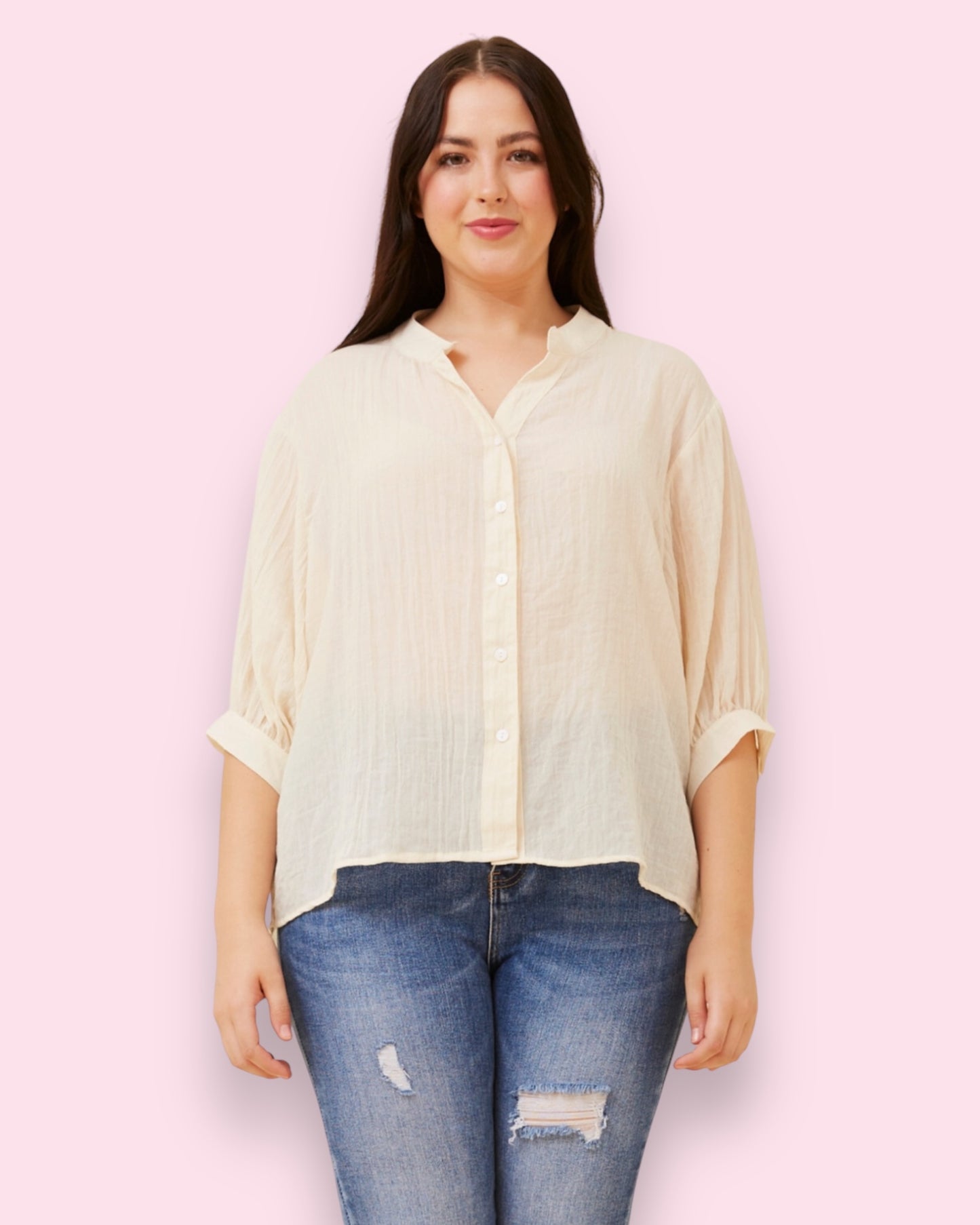 Mia Shirt - Nougat