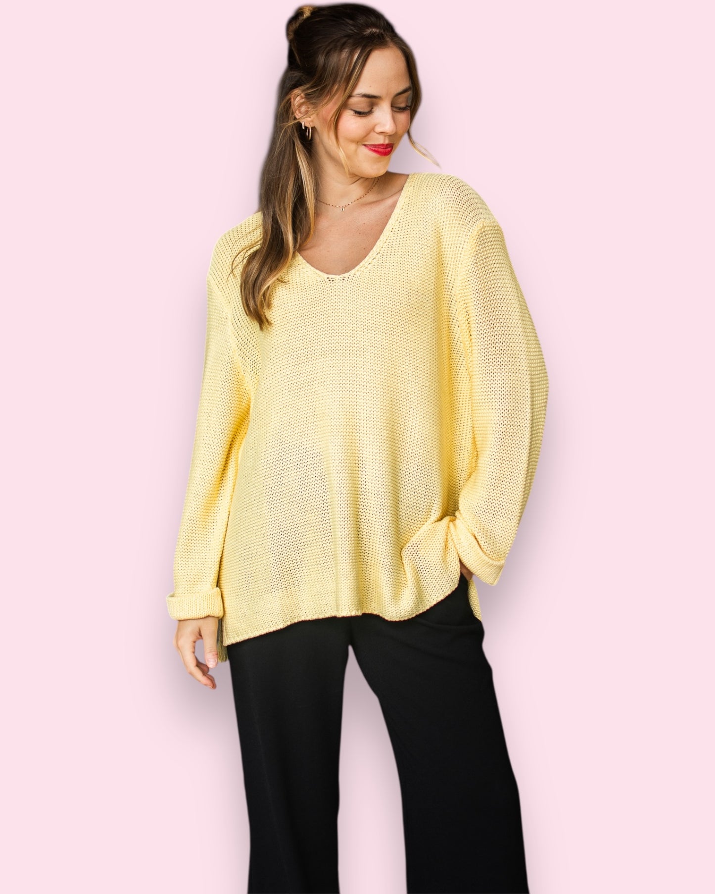 Maddie Knit - Baby Yellow