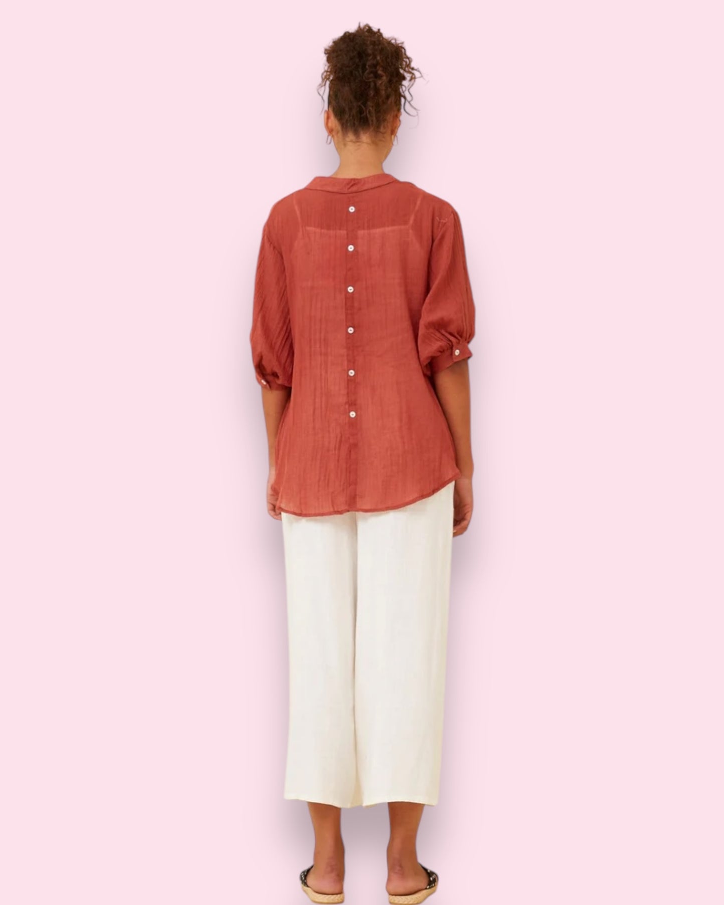 Mia Shirt - Rust