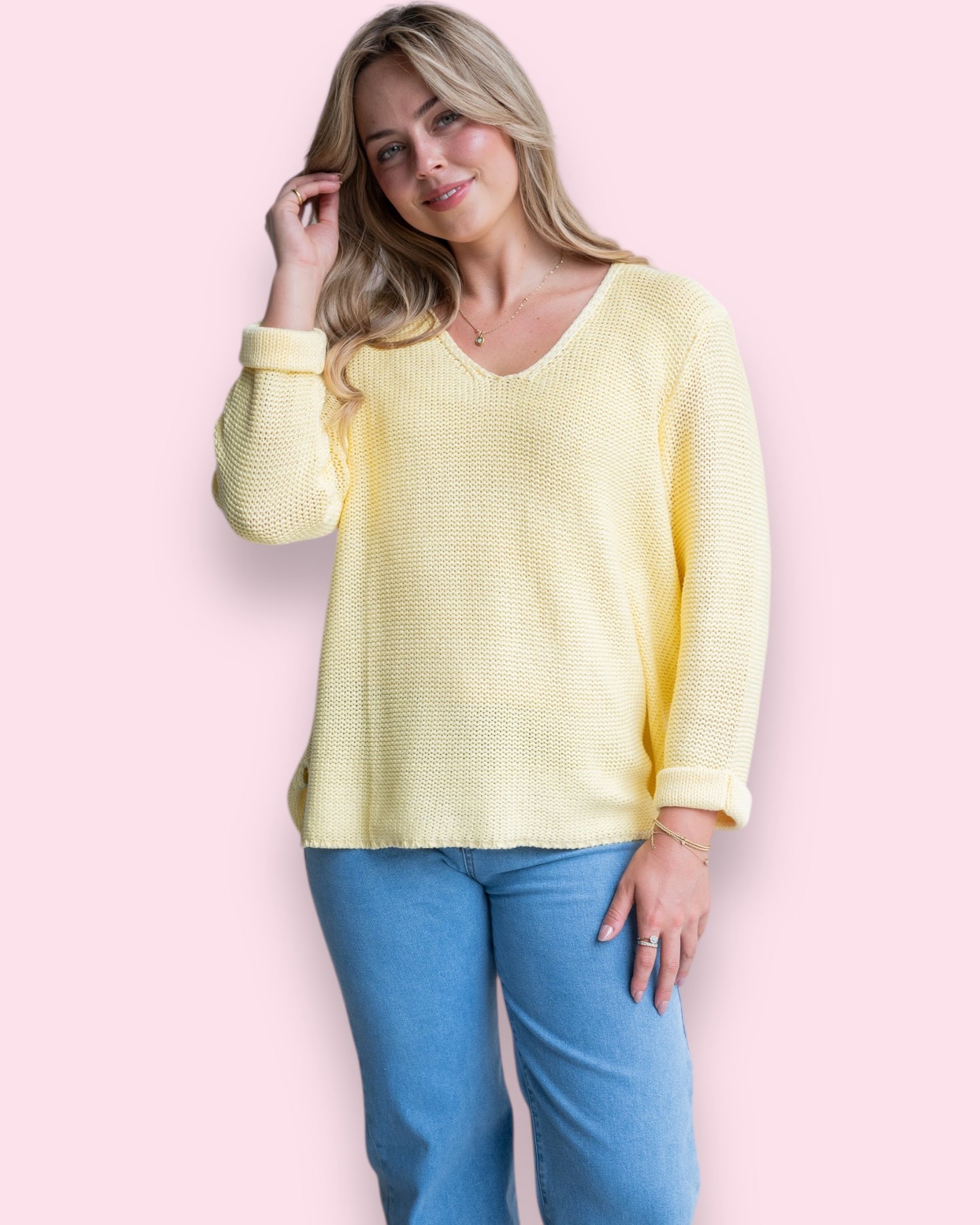 Maddie Knit - Baby Yellow