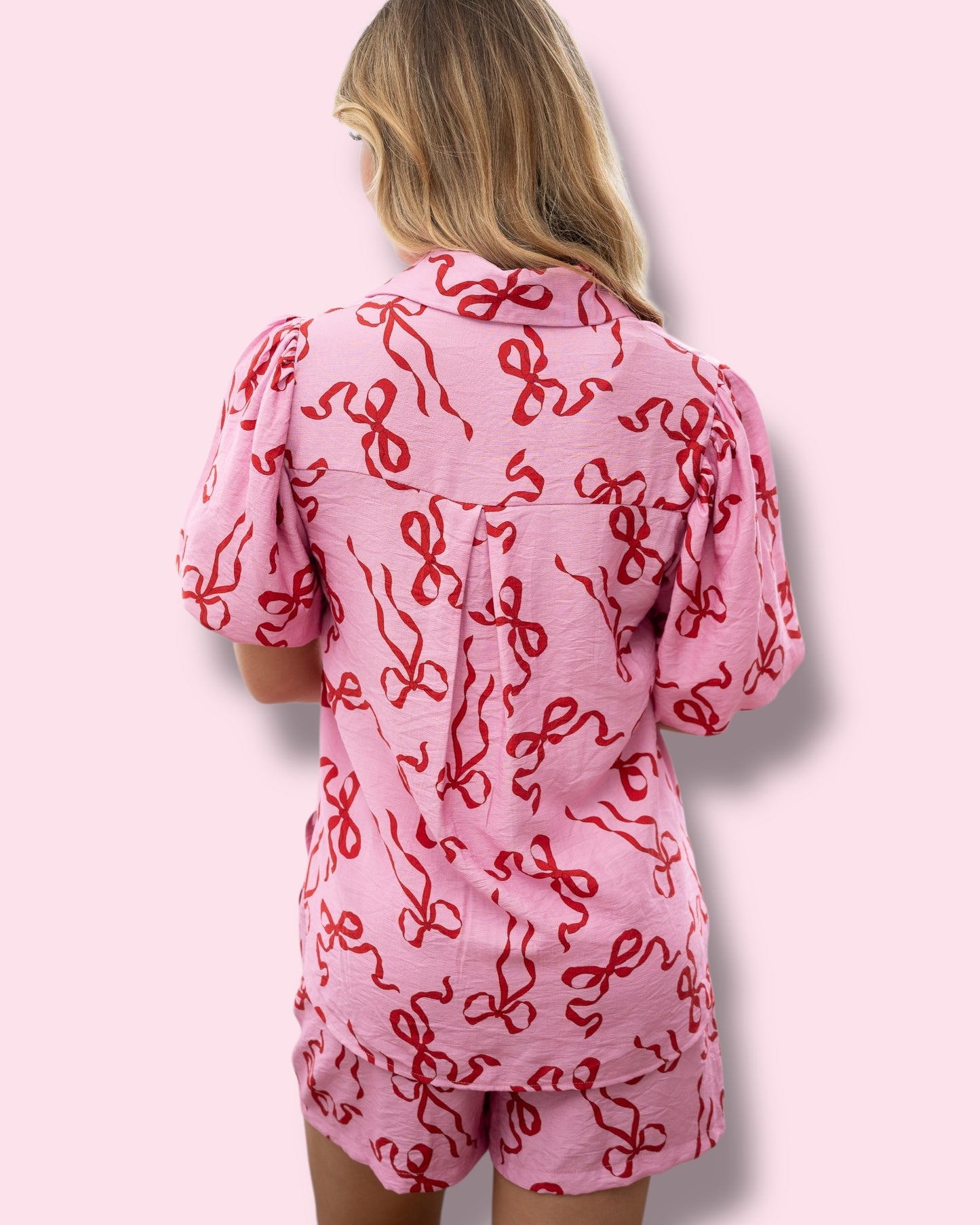 Ribbon Print Alice Top