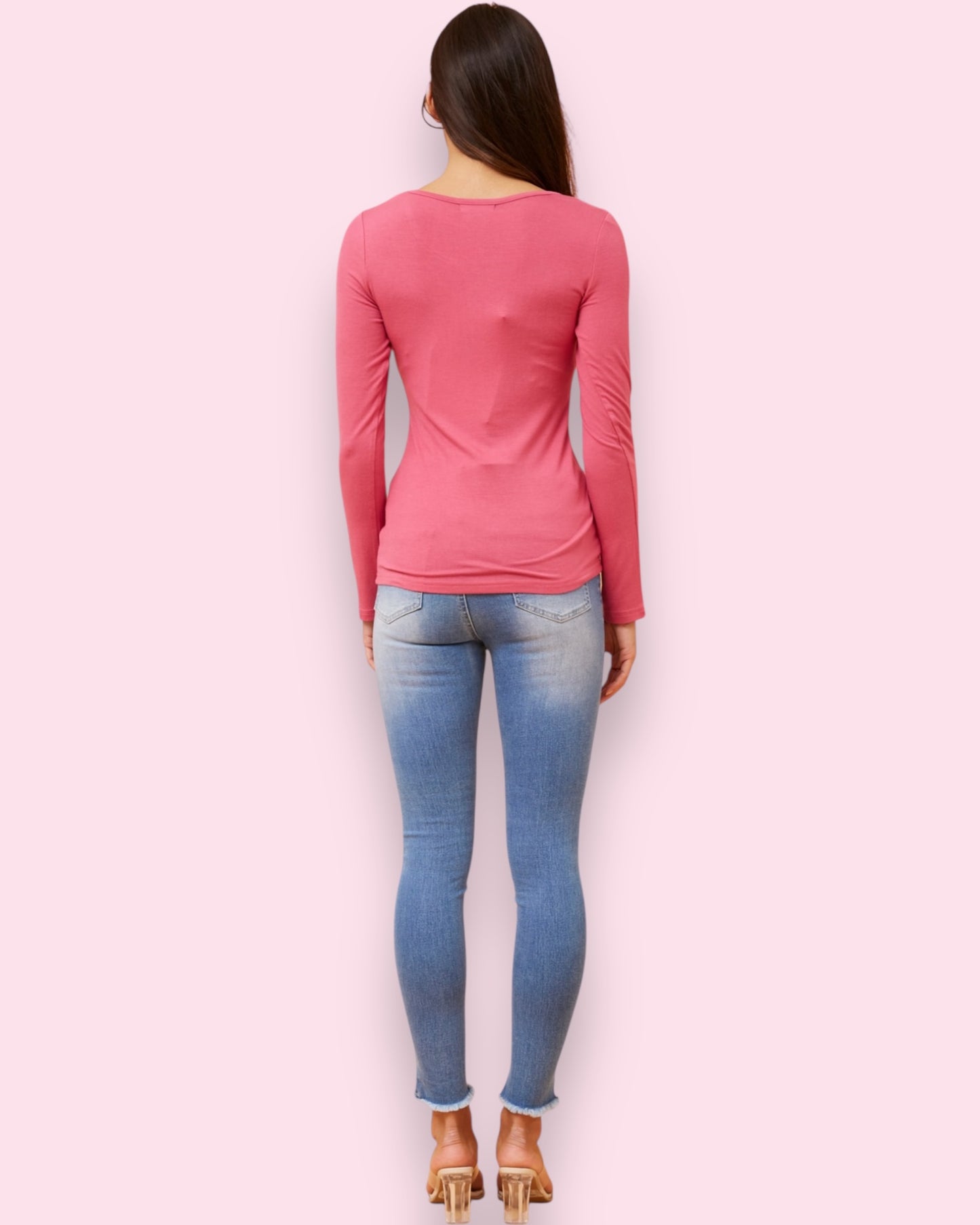 Amity Plain Top - Orchid