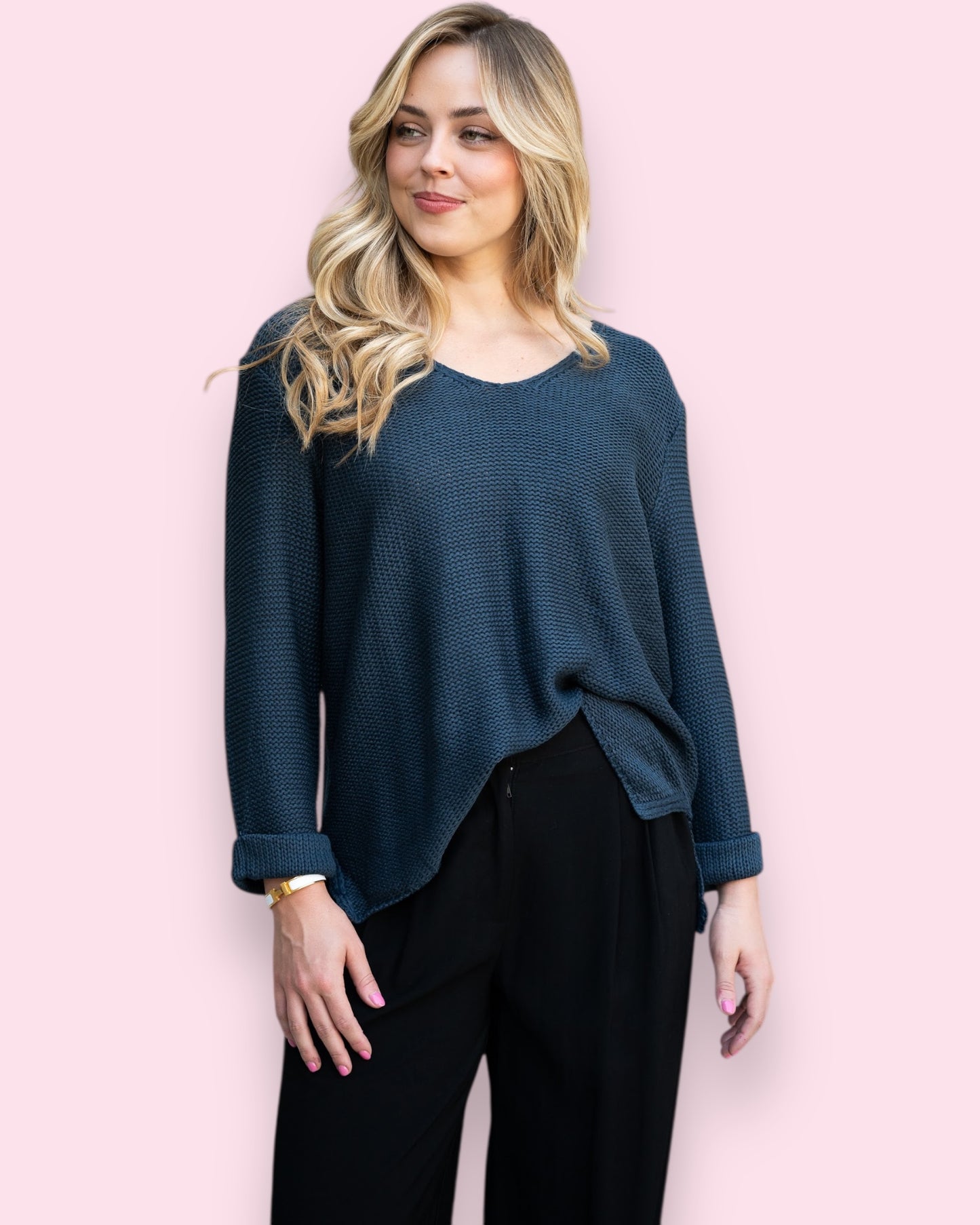 Maddie Knit - Petrol