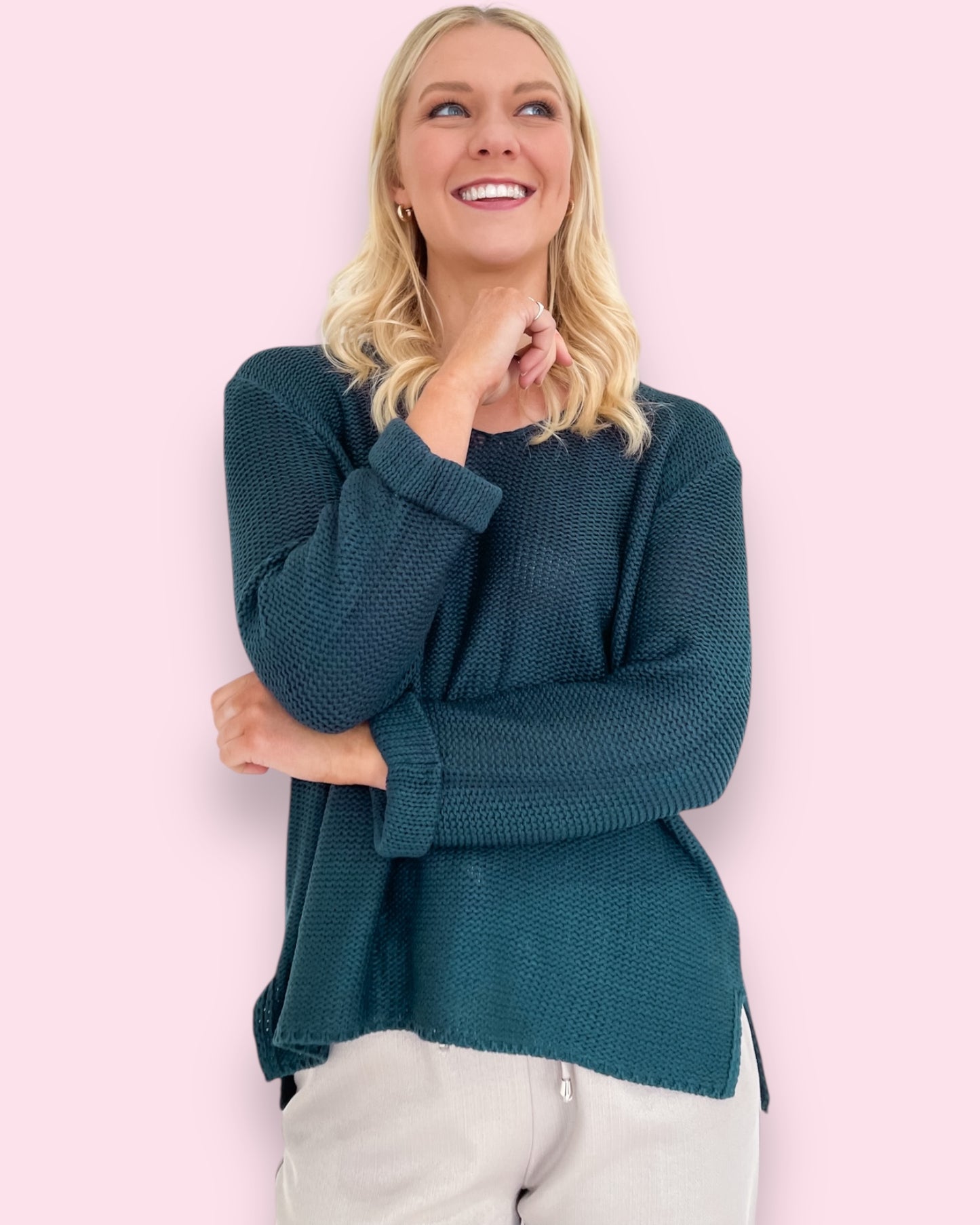 Maddie Knit - Petrol