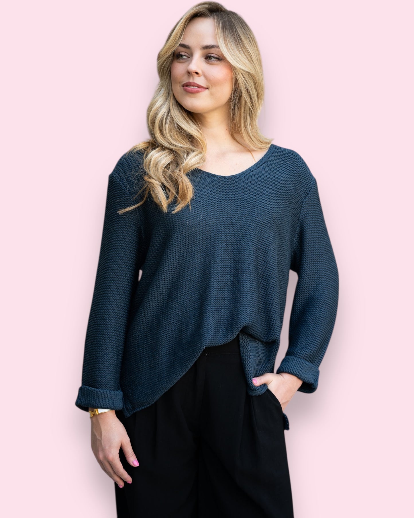 Maddie Knit - Petrol