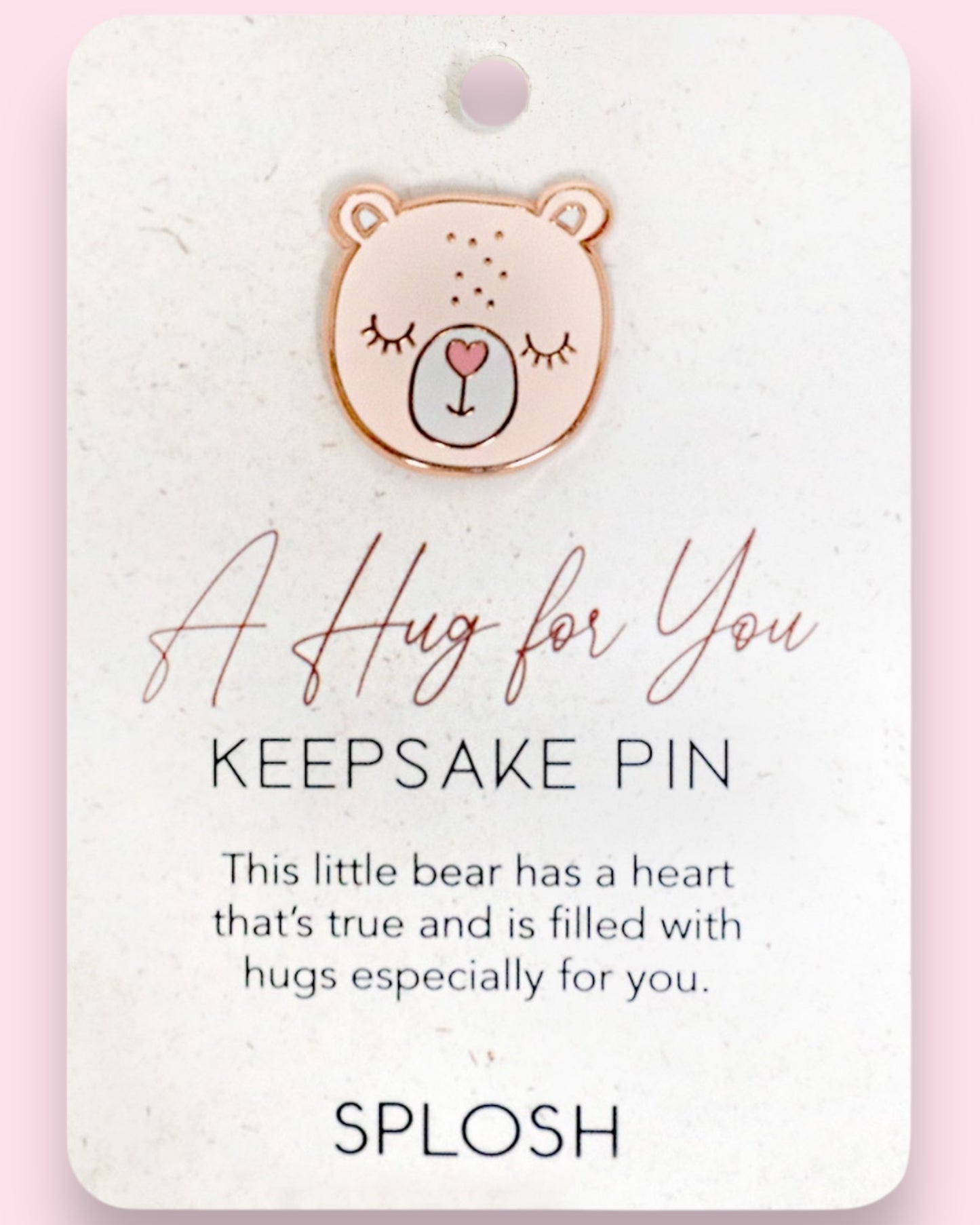 Keepsake pins - Hugs