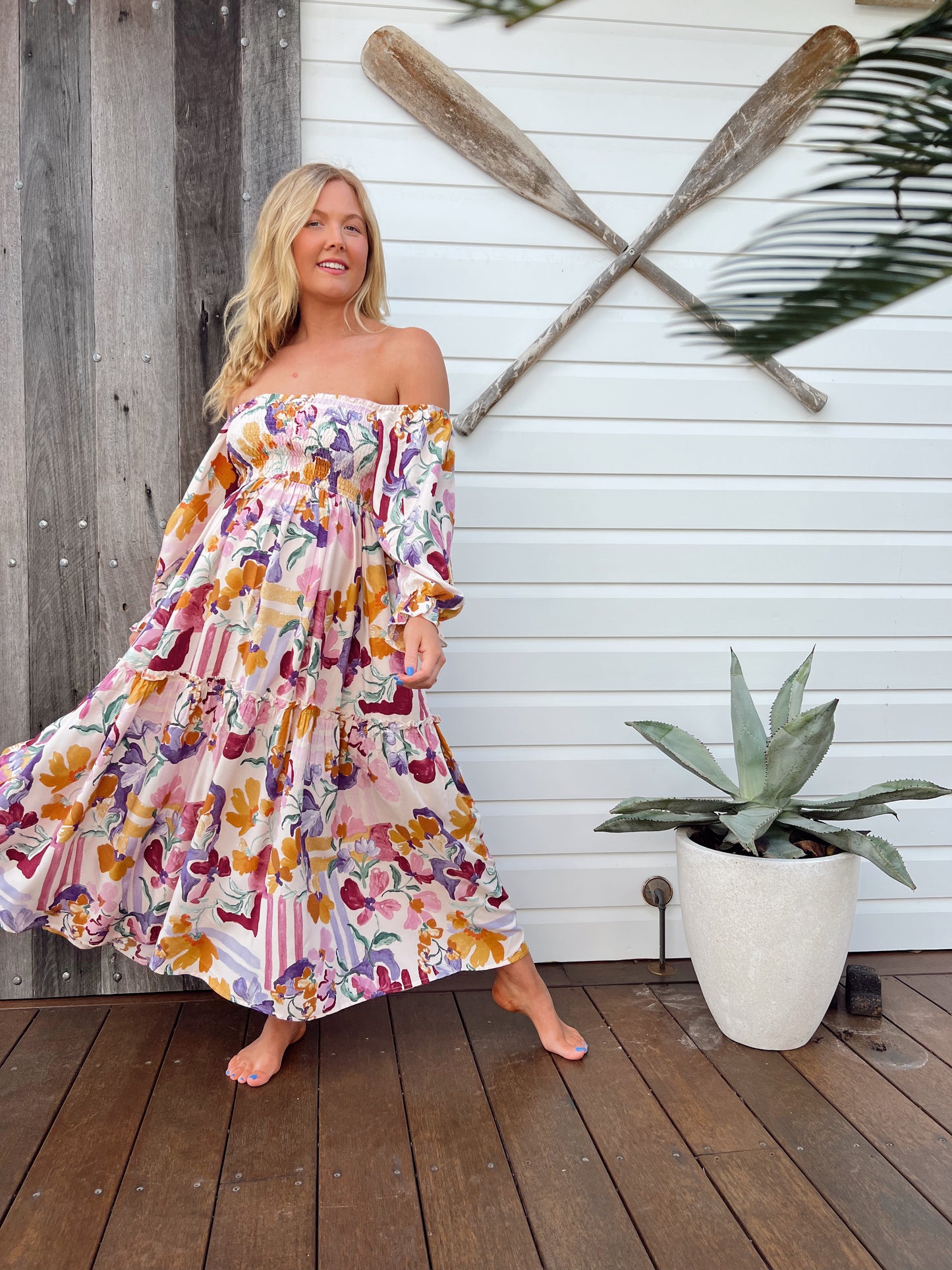 Tulli Midi Dress - Sweet Lilly