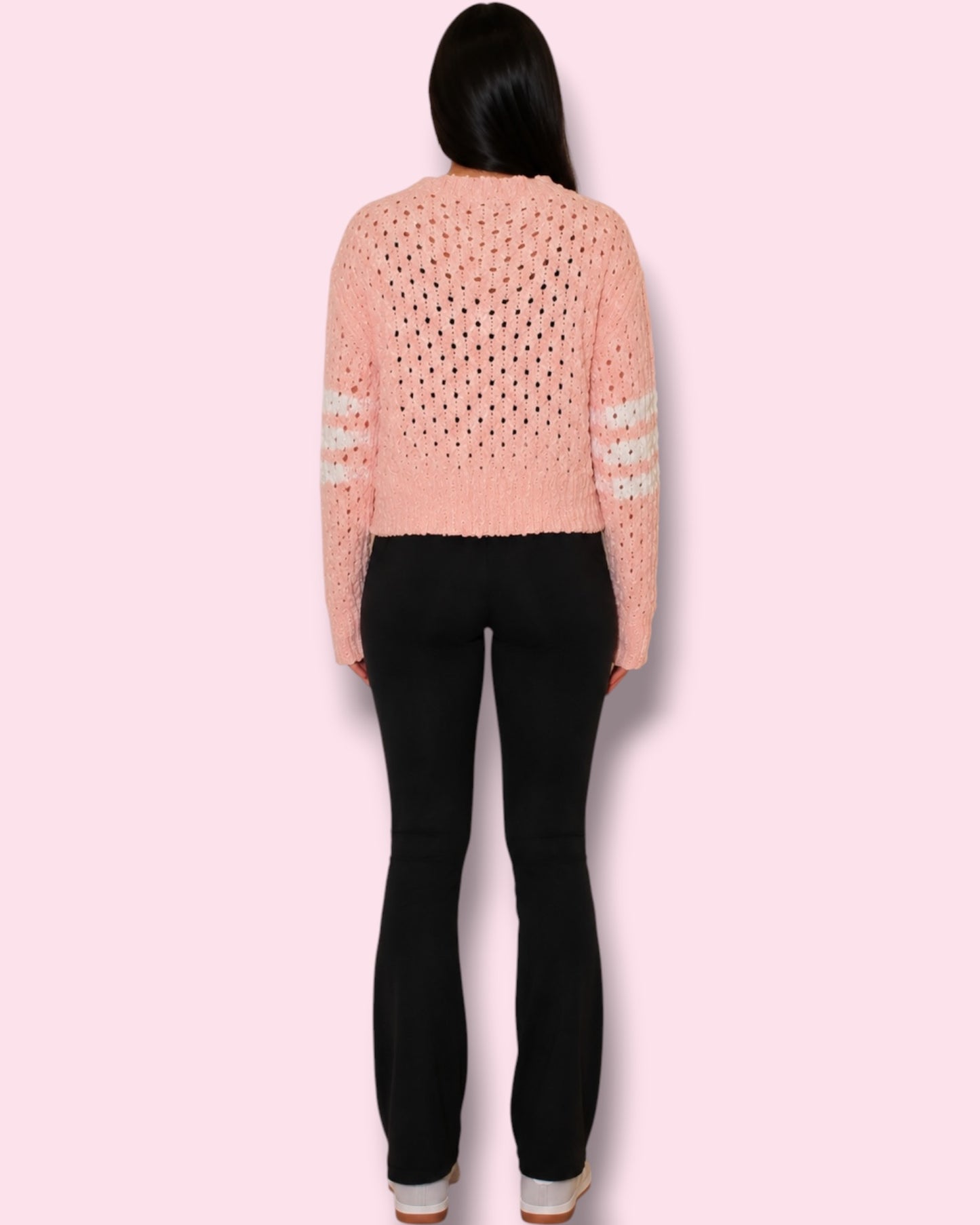 Amanda Button Up Cardigan - Pink