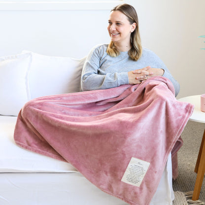 Heartfelt Blanket - Mum