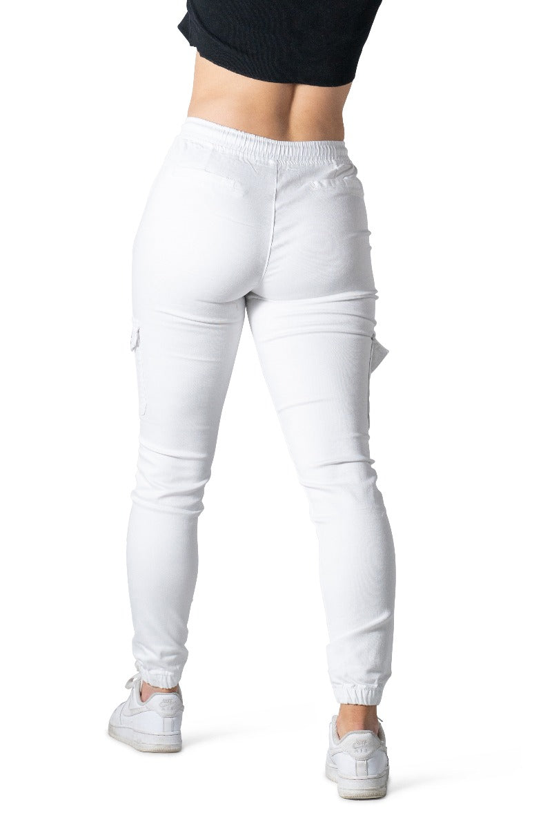 Jogger Jeans - WHITE