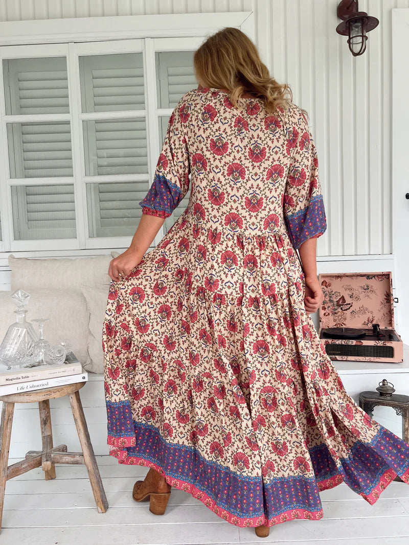 Mia Maxi Dress - Bohemia Print