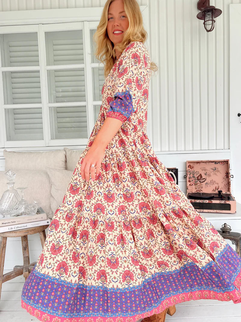 Mia Maxi Dress - Bohemia Print