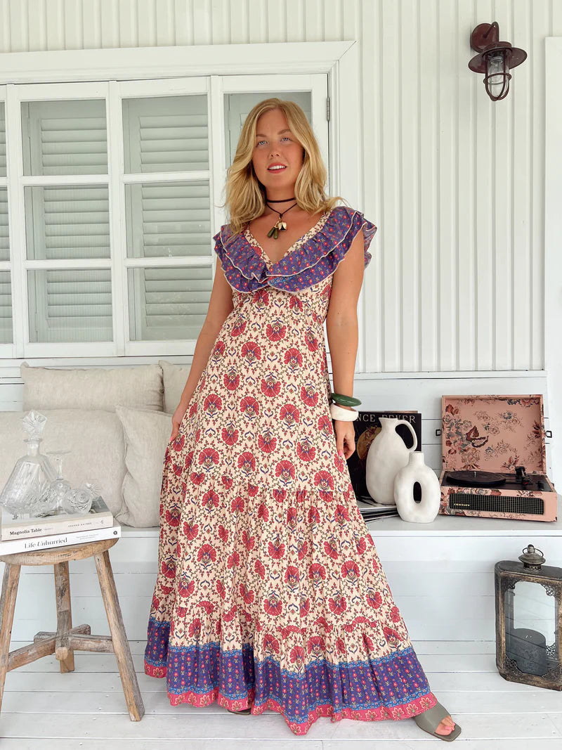 Ema Maxi Dress - Bohemia Print