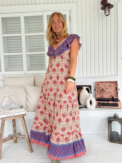 Ema Maxi Dress - Bohemia Print