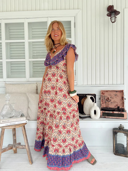 Ema Maxi Dress - Bohemia Print