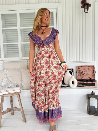 Ema Maxi Dress - Bohemia Print