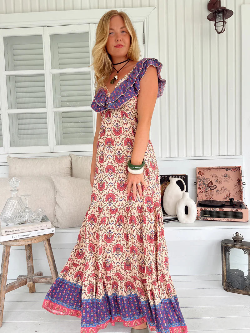 Ema Maxi Dress - Bohemia Print