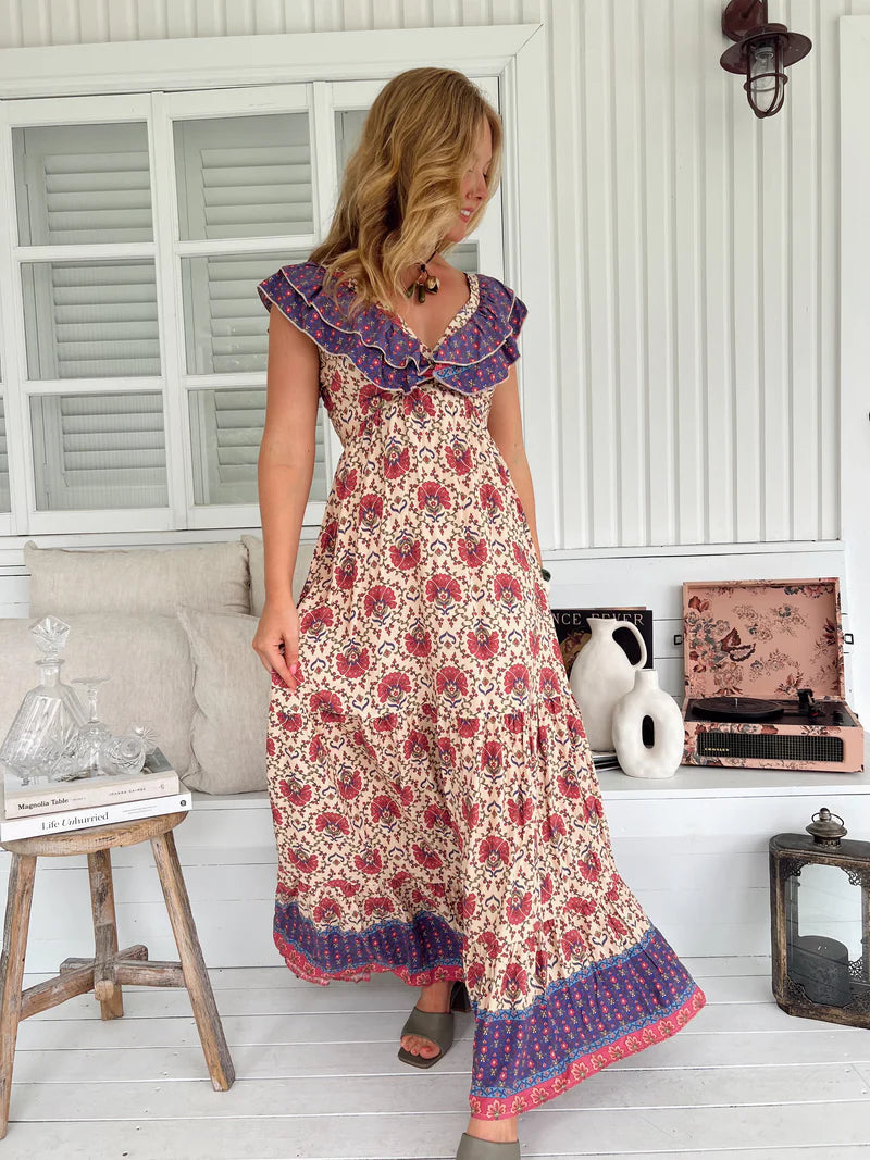 Ema Maxi Dress - Bohemia Print