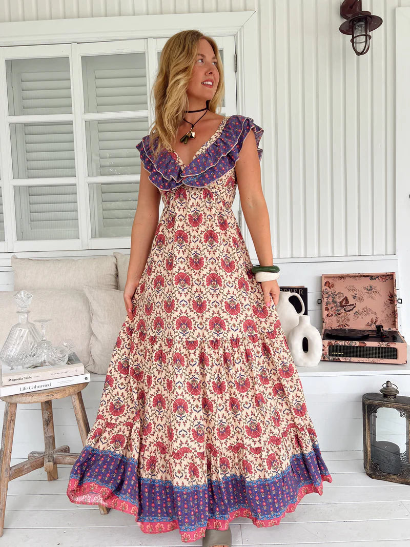 Ema Maxi Dress - Bohemia Print