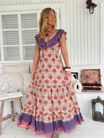Ema Maxi Dress - Bohemia Print