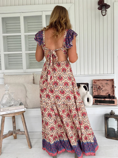 Ema Maxi Dress - Bohemia Print