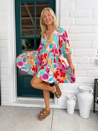 Petal Mini Dress