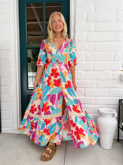 Molli Maxi Dress - Ohana Print