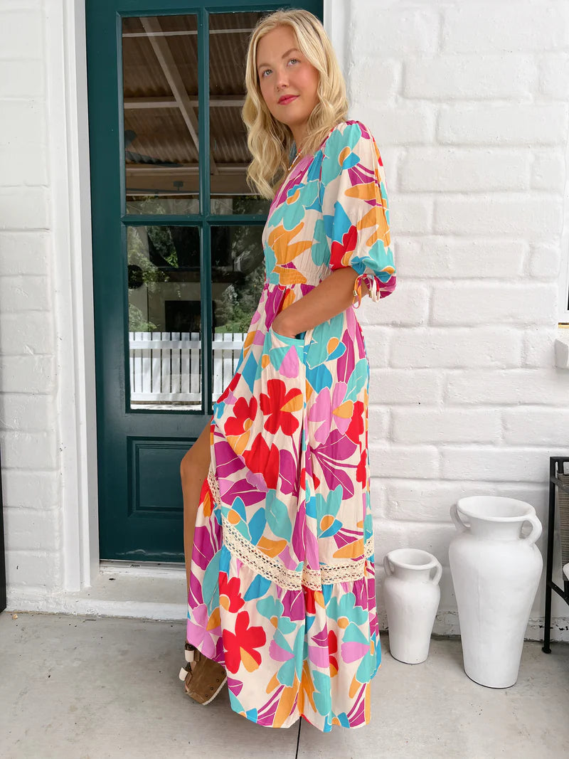 Molli Maxi Dress - Ohana Print