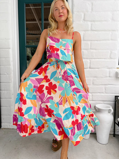 Vela Skirt - Ohana Print