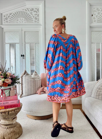 Adela Midi Dress - Little Flowers