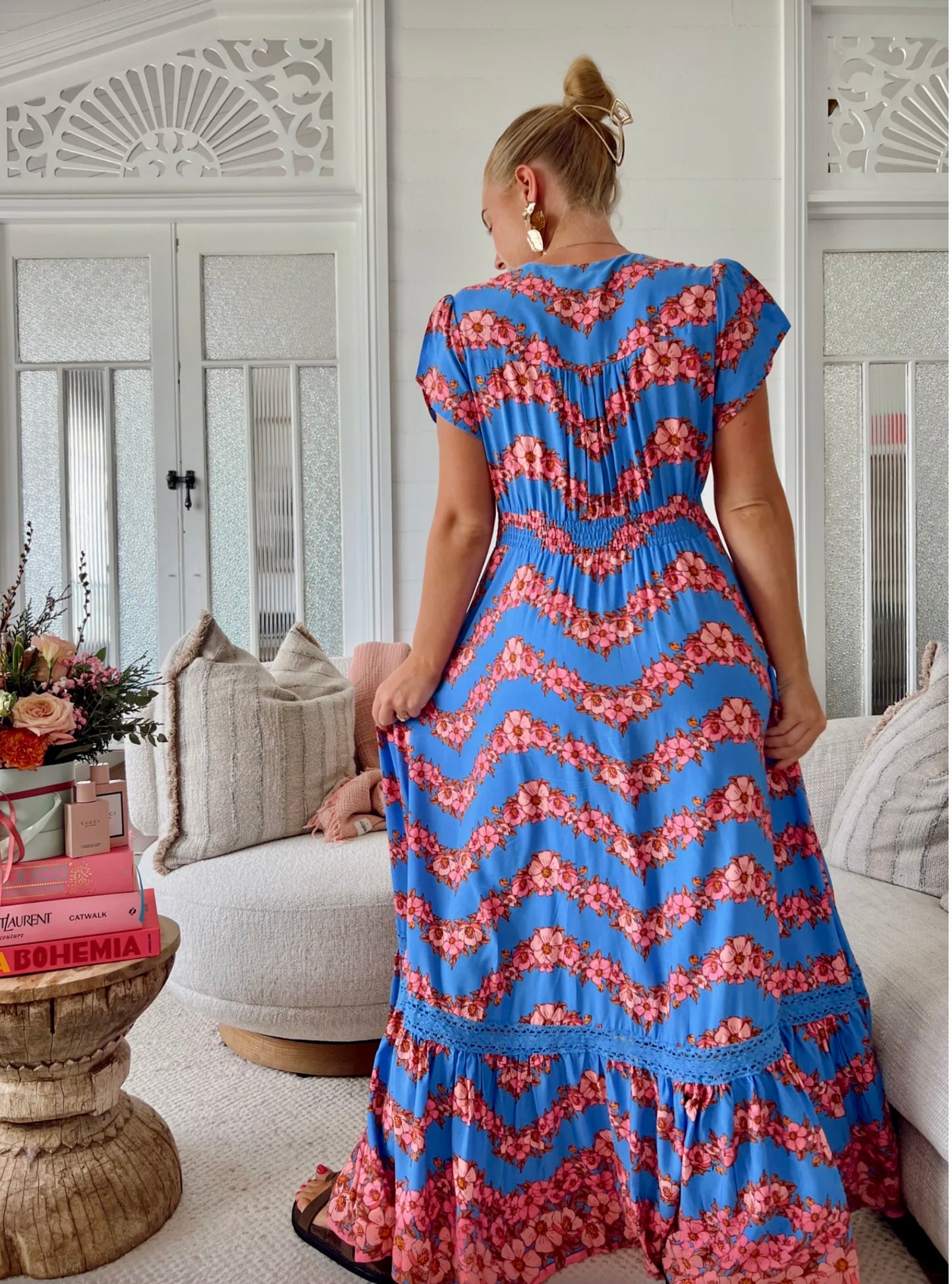 Tabitha Maxi Dress - Little Flowers