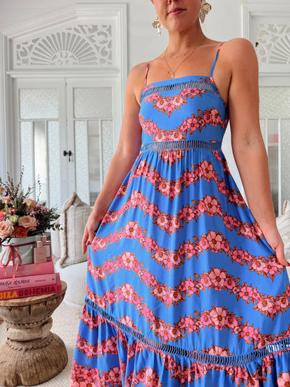 Iluka Midi Dress - Little Flowers