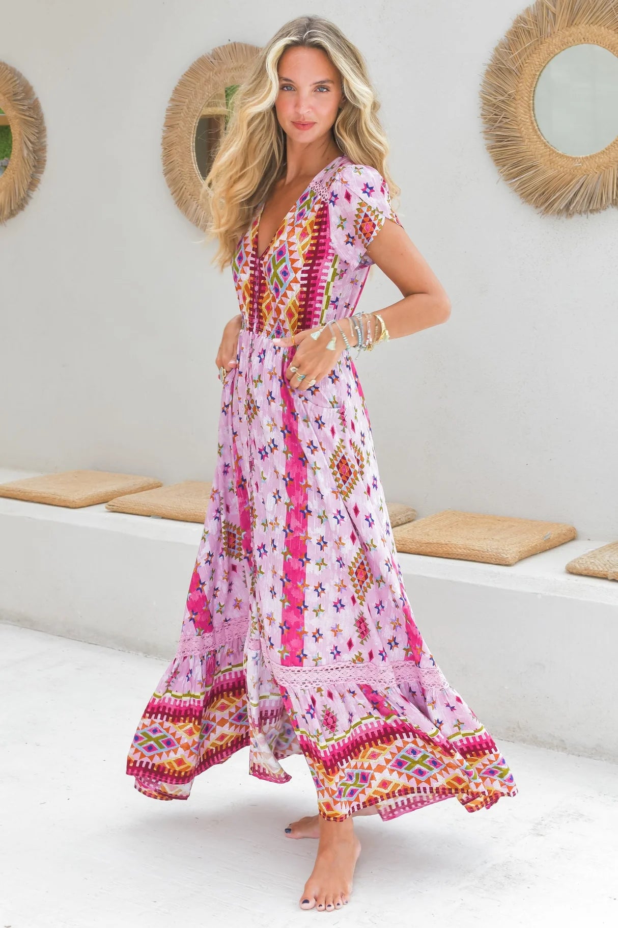Carmen Maxi Dress - Lost Tribe