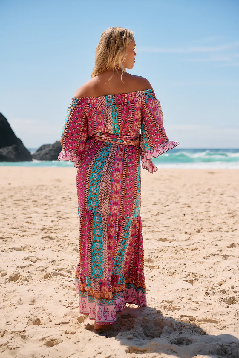 Teegan Maxi Dress - Cedella Print