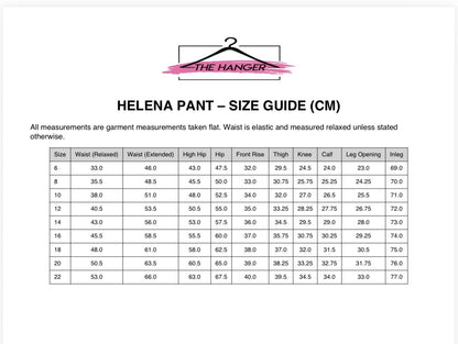 Helena Pants - Chocolate