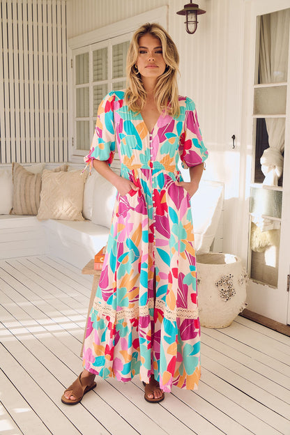 Molli Maxi Dress - Ohana Print