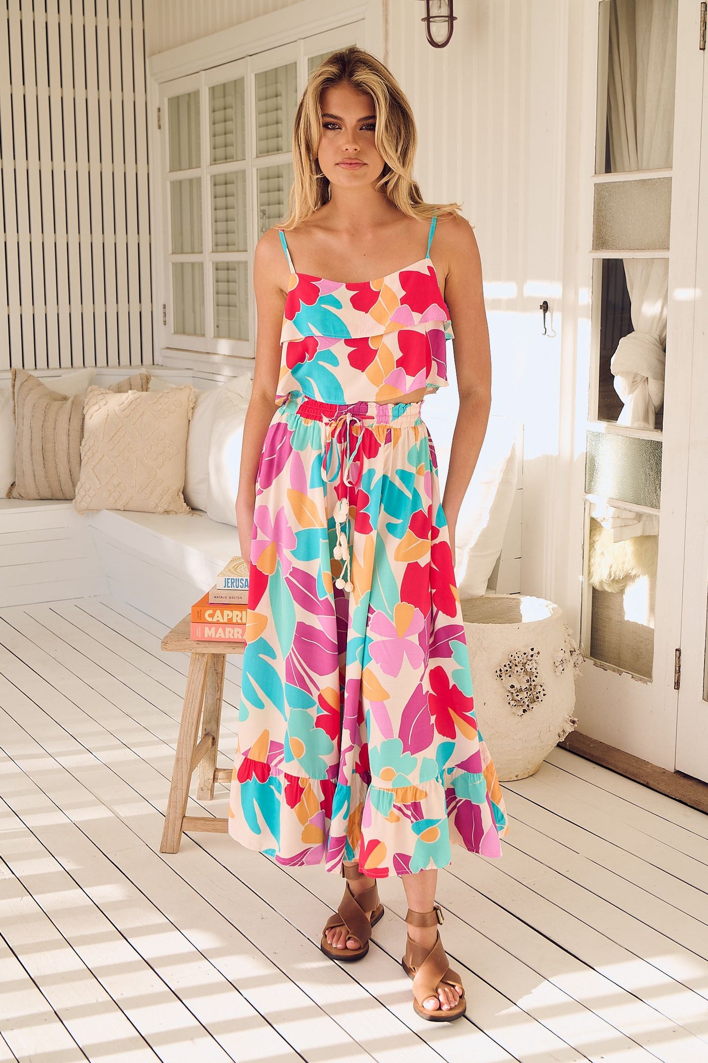 Vela Skirt - Ohana Print