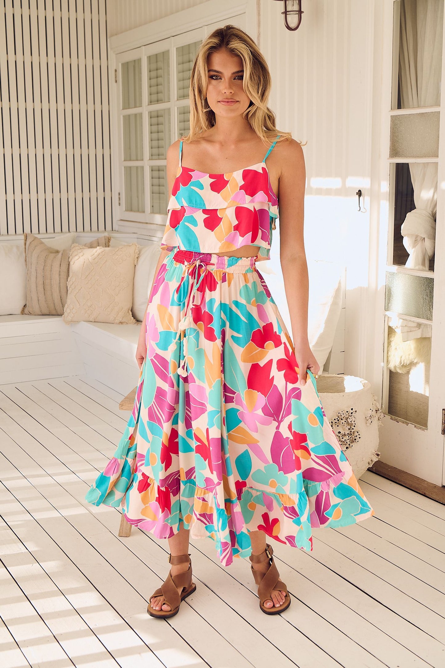 Vela Skirt - Ohana Print